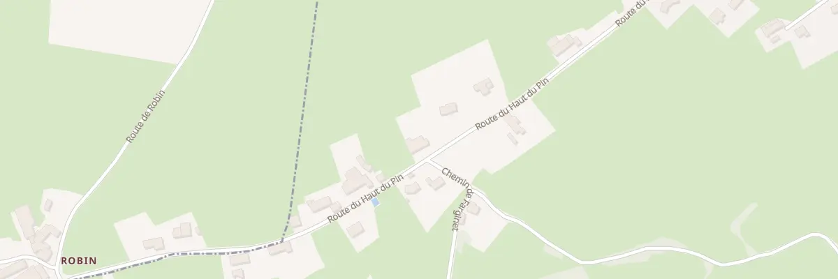 Plan du 624 Rte du Haut du Pin à Tancon
