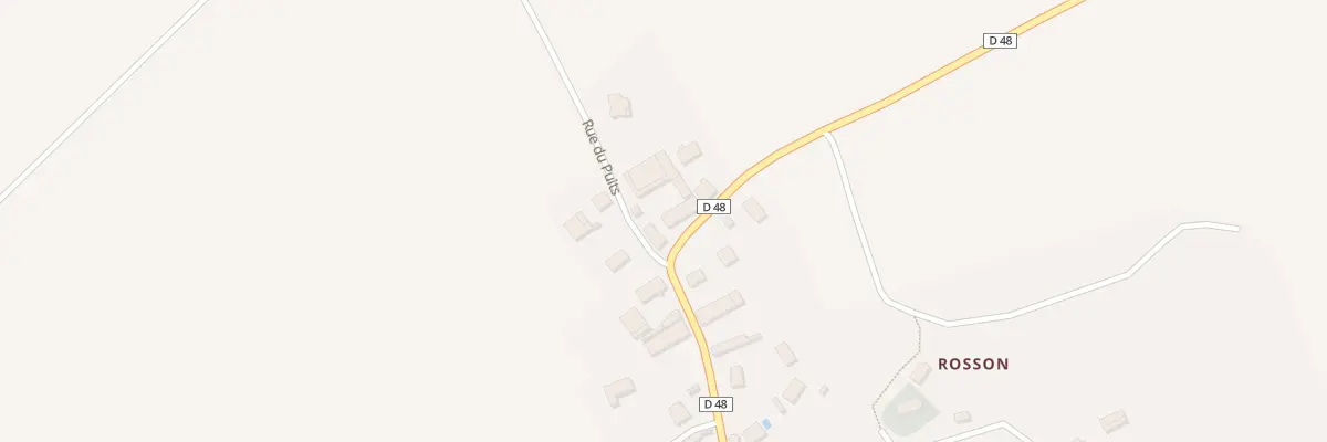 Plan du 16 Rue de l’Orme à Dosches