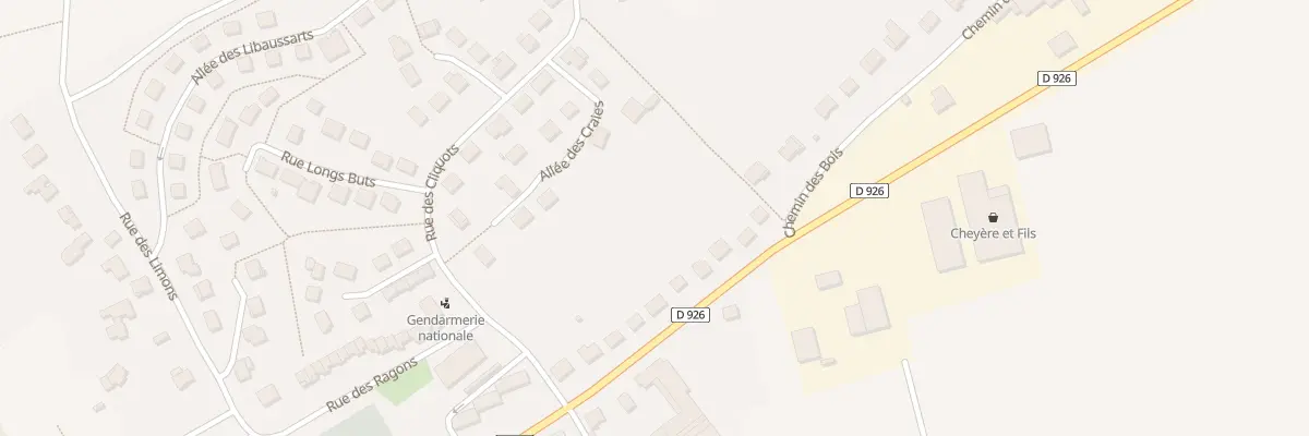 Plan du 85 Rue de Sommevue à Château-Porcien