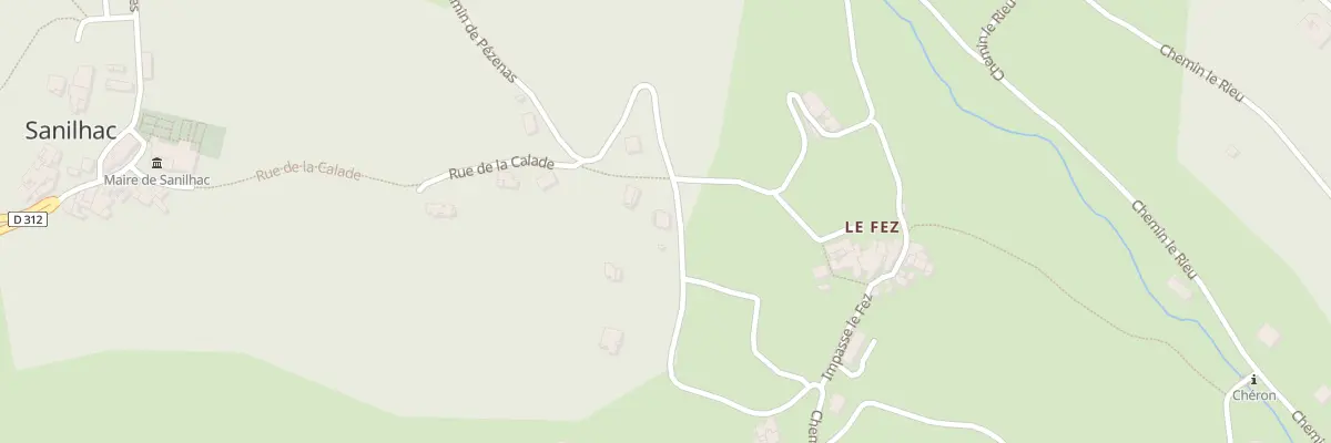 Plan du 5138 Les Enclauds à Sanilhac