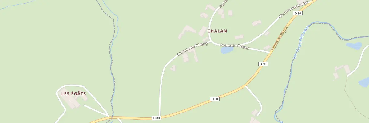Plan du 5096 Chalan à Combre