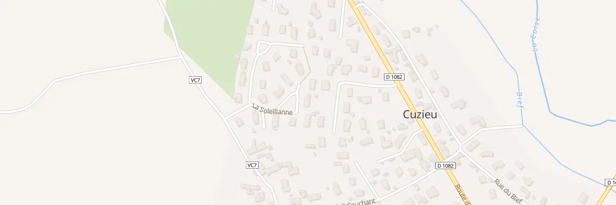 Plan du 5636 La Moulandière à Cuzieu