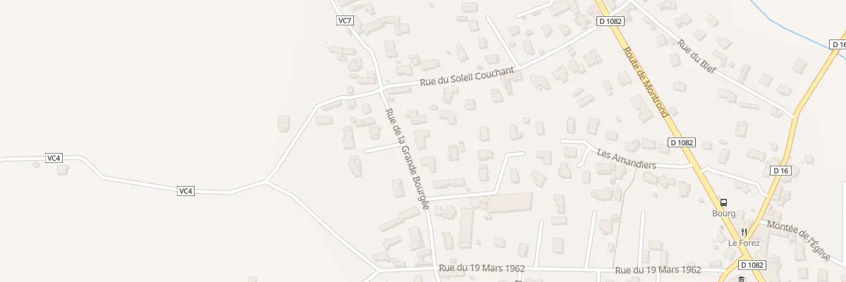 Plan du 148 Rue de la Grande Bourgee à Cuzieu