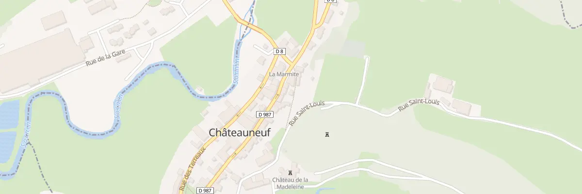 Plan du 5046 Le Bourg à Châteauneuf
