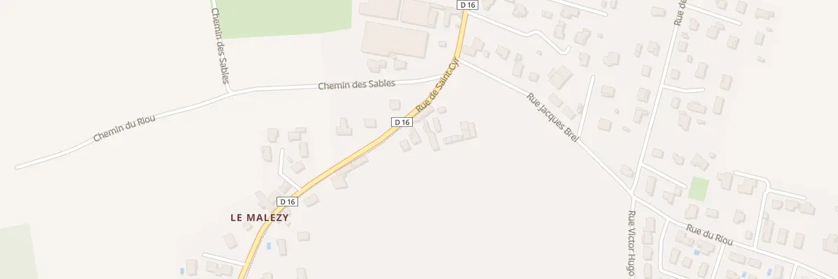 Plan du 5156 Le Malezy à Saint-André-le-Puy