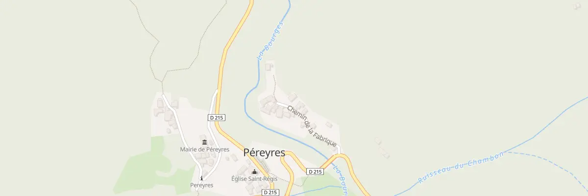 Plan du 5035 Le Chambon à Péreyres