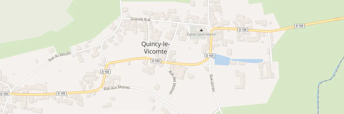 Plan du 5 Rue des Saussaies à Quincy-le-Vicomte