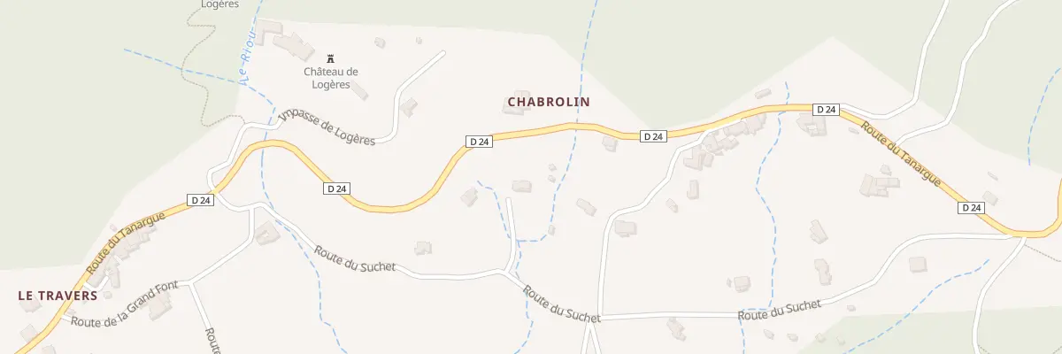 Plan du 532 Rte du Suchet à Joannas