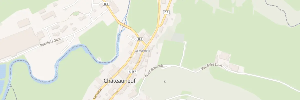 Plan du 5039 Le Bourg à Châteauneuf