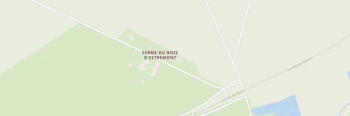 Plan du 5057 Foret d’Estremont au Fréty