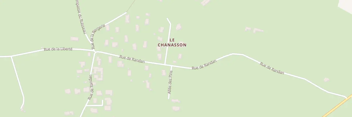 Plan du 665 Rue de Randan à Civens