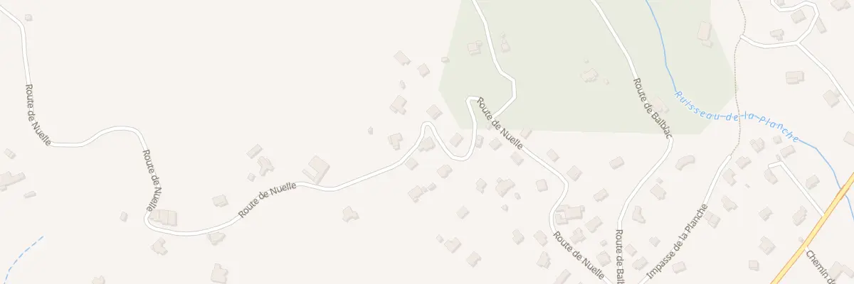 Plan du 455 Rte de Nuelle à Rosières