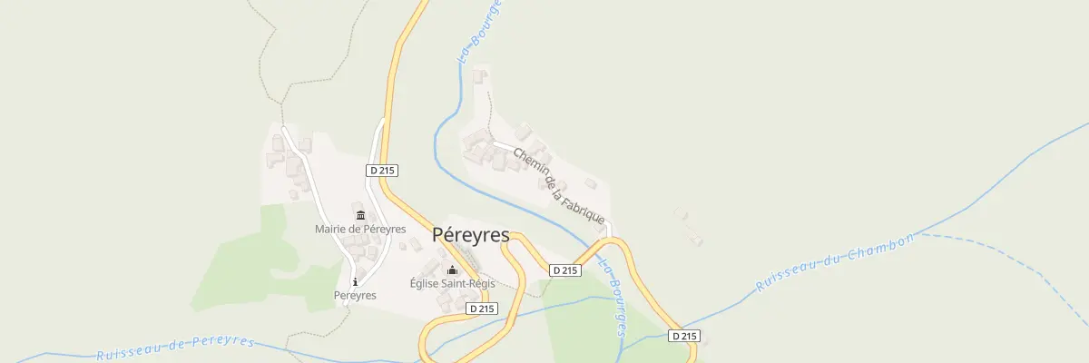 Plan du 5057 Le Chambon à Péreyres