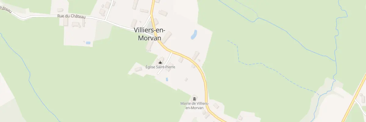 Plan du 5024 Le Village à Villiers-en-Morvan