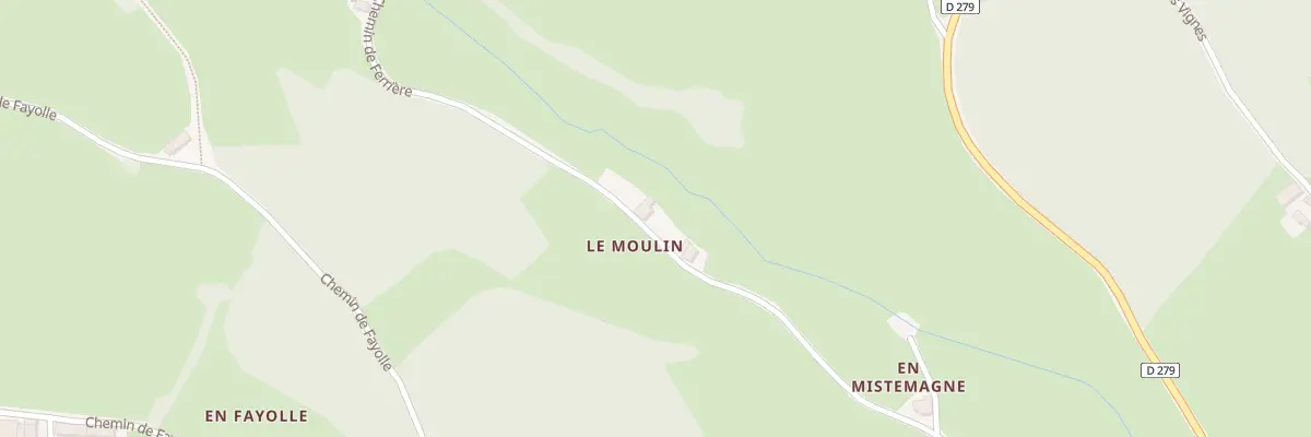 Plan du 5087 Moulin de l’Etang à Vareilles