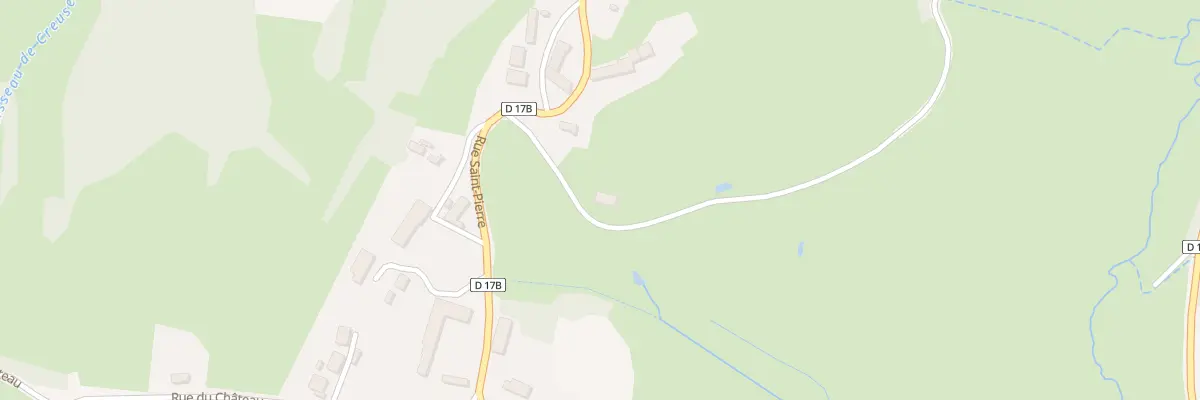 Plan du 5007 Champ Peau à Villiers-en-Morvan