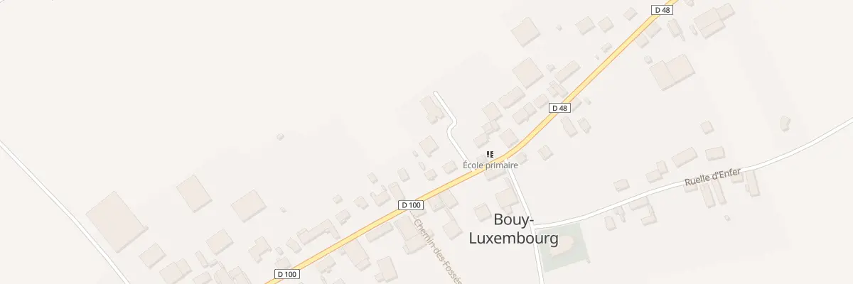 Plan du 20 Rue Basse à Bouy-Luxembourg