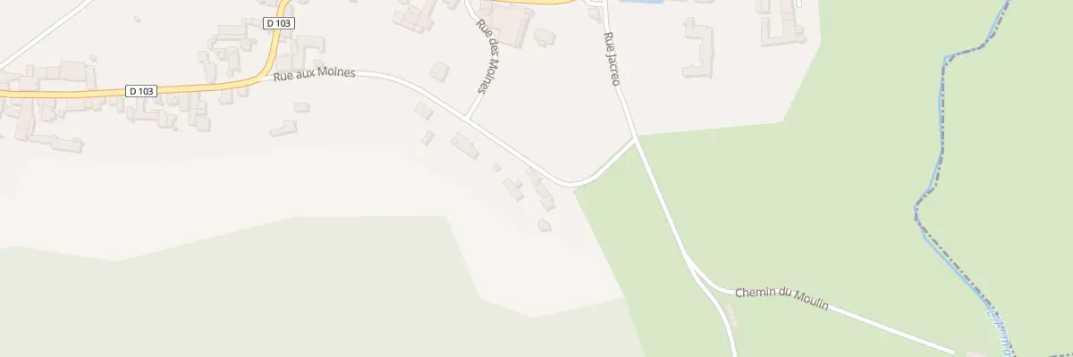 Plan du 6 Rue aux Moines à Quincy-le-Vicomte
