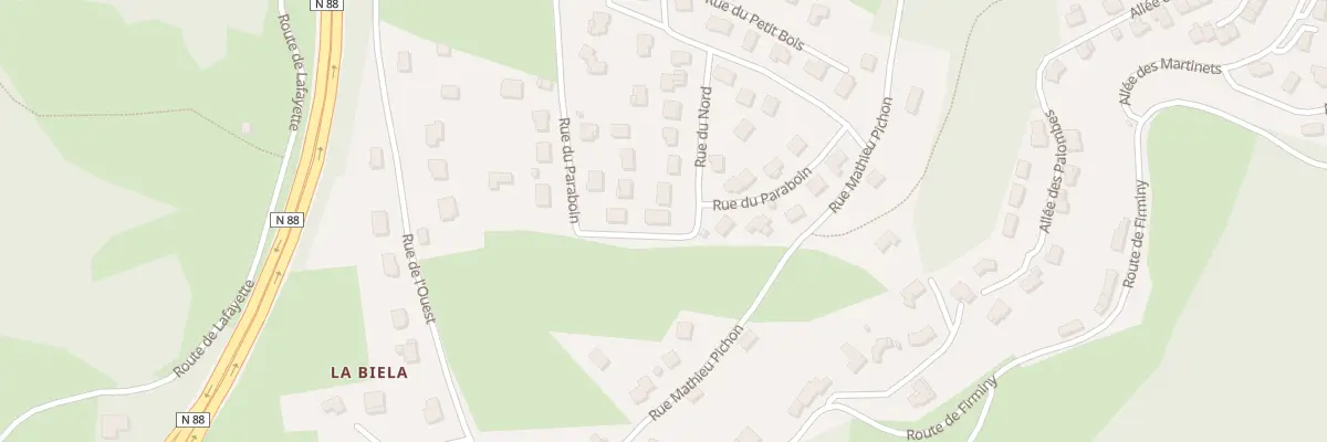 Plan du 5076 Paraboin à Saint-Ferréol-d’Auroure
