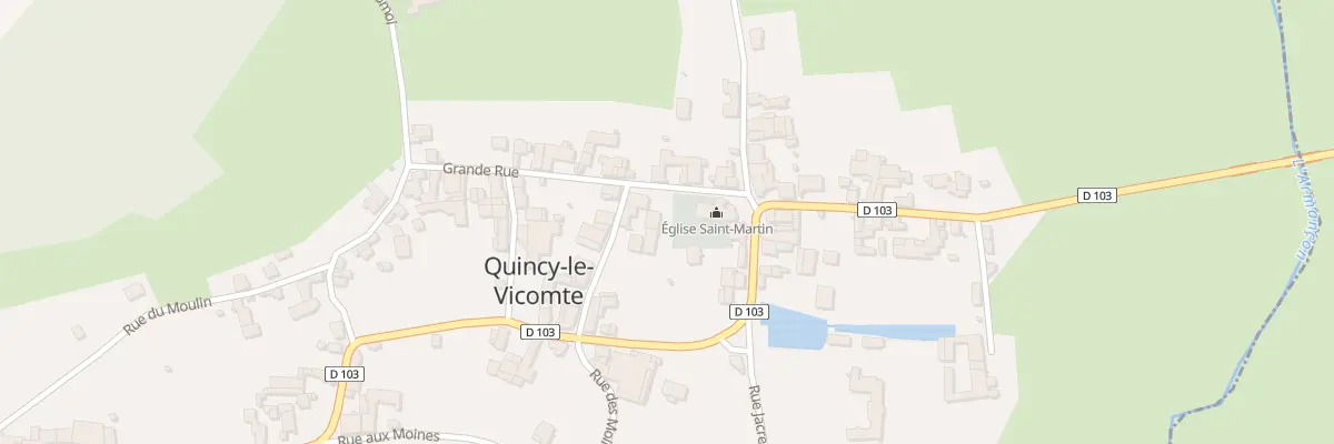 Plan du 10A Grande Rue à Quincy-le-Vicomte