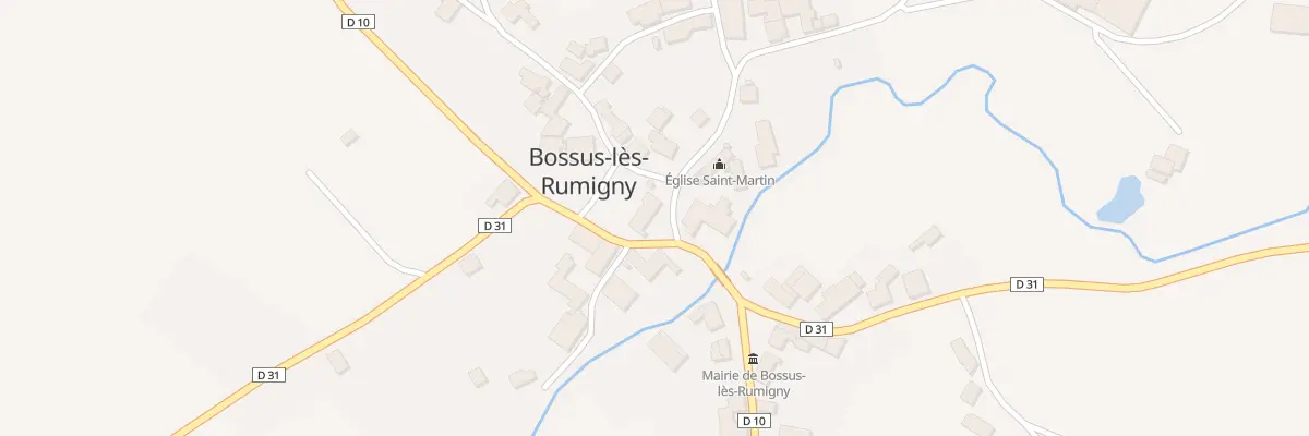 Plan du 1 Rue du Lavoir à Bossus-lès-Rumigny