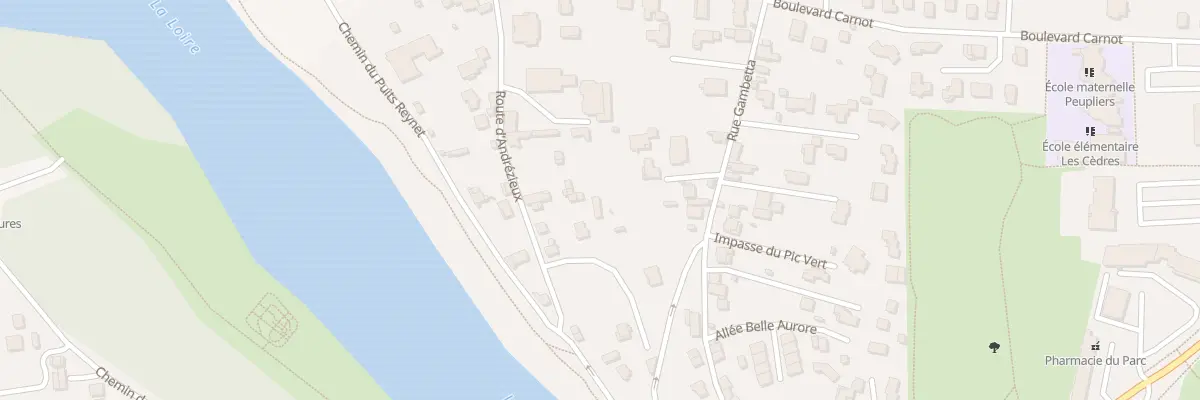 Plan du 22 Rte d’Andrézieux à Saint-Just-Saint-Rambert