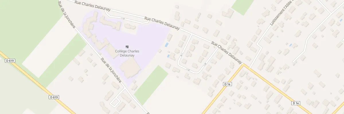 Plan du 8 Rue Jacques Delanoue à Lusigny-sur-Barse