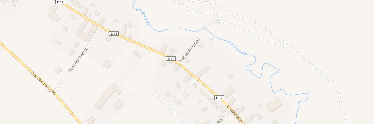 Plan du 28 Gr Grande Rue à Bussy-Lettrée