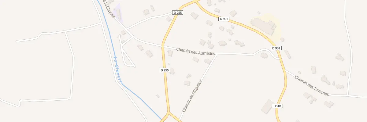 Plan du 273 Che des Aumèdes à Saint-Sauveur-de-Cruzières