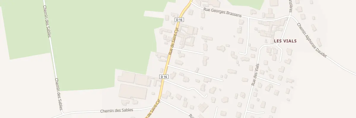 Plan du 812A Rue de Saint Cyr à Saint-André-le-Puy