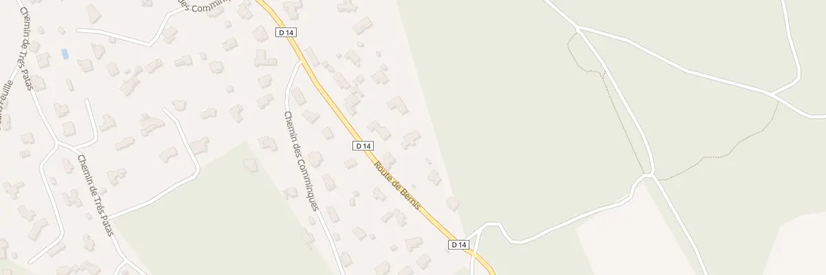 Plan du 750 Rte de Bernis à Langlade