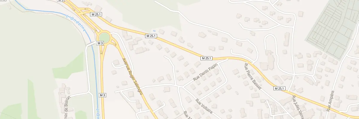 Plan du 5B Rue Voltaire à Unieux