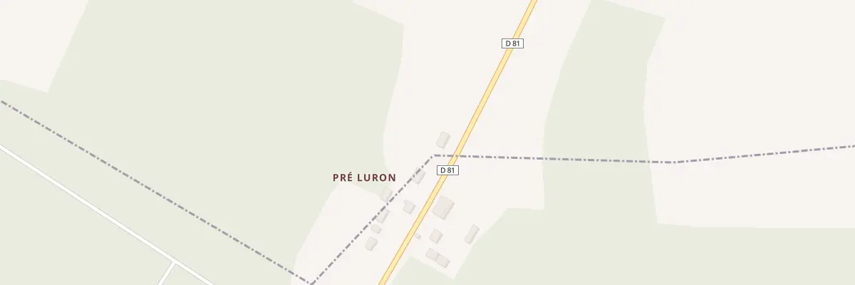 Plan du 2 Pre Luron à Fouchères