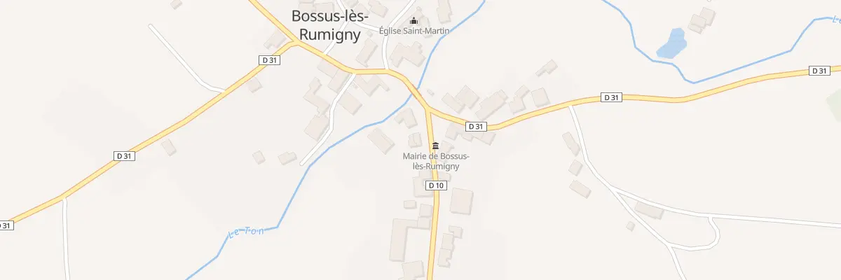 Plan du 4 Rue du Carbonet à Bossus-lès-Rumigny