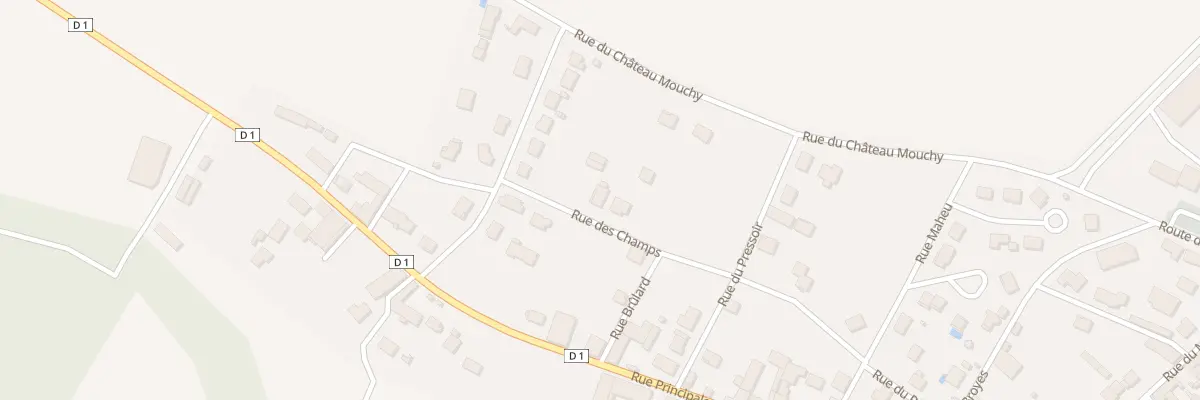 Plan du 5256 Rue des Champs à Juvigny