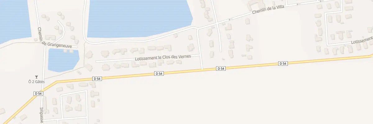 Plan du 1 Lot Le Clos des Vernes à Veauchette