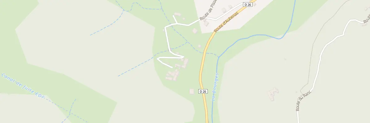 Plan du 745 Rte de Pisseloup à Saint-Pierre-de-Colombier