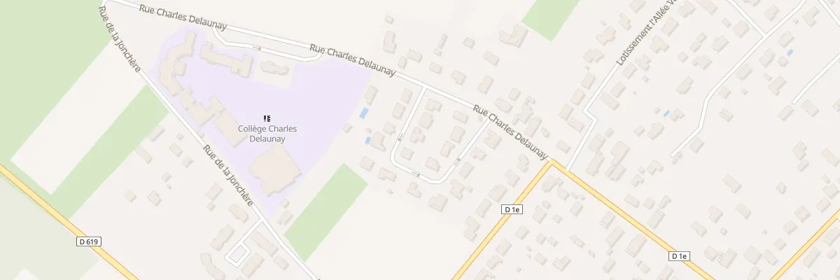 Plan du 5 Rue Jacques Delanoue à Lusigny-sur-Barse