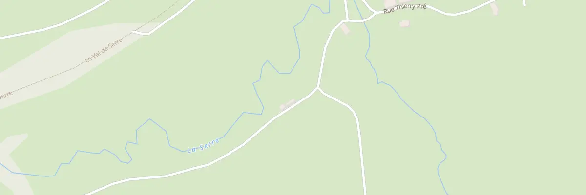 Plan du 5030 La Prairie au Fréty