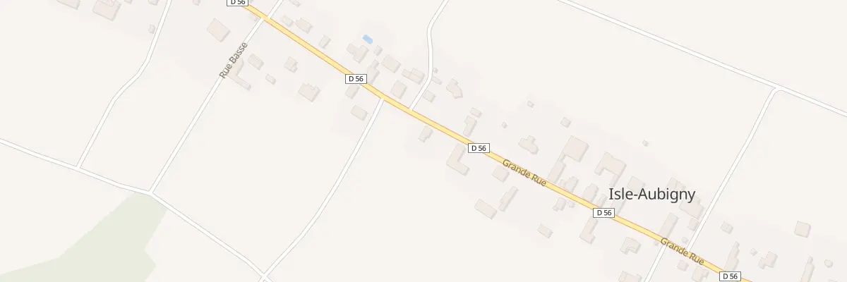 Plan du 50 Gr Grande Rue à Isle-Aubigny