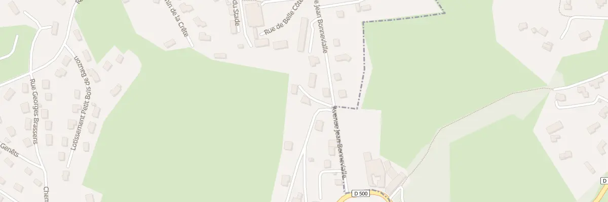 Plan du 4 Rte de Bozon à La Séauve-sur-Semène