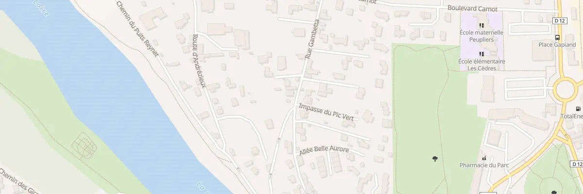 Plan du 43 Rue Gambetta à Saint-Just-Saint-Rambert