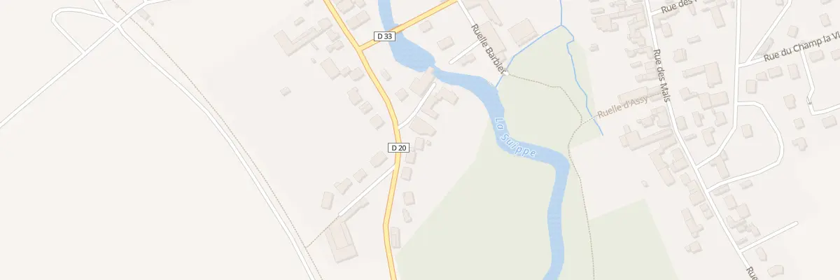 Plan du 17 Rue de la Suippe à Heutrégiville