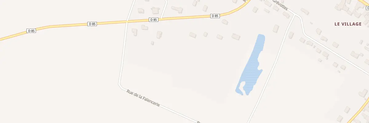 Plan du 3 Rue des Commottes à Fouchères