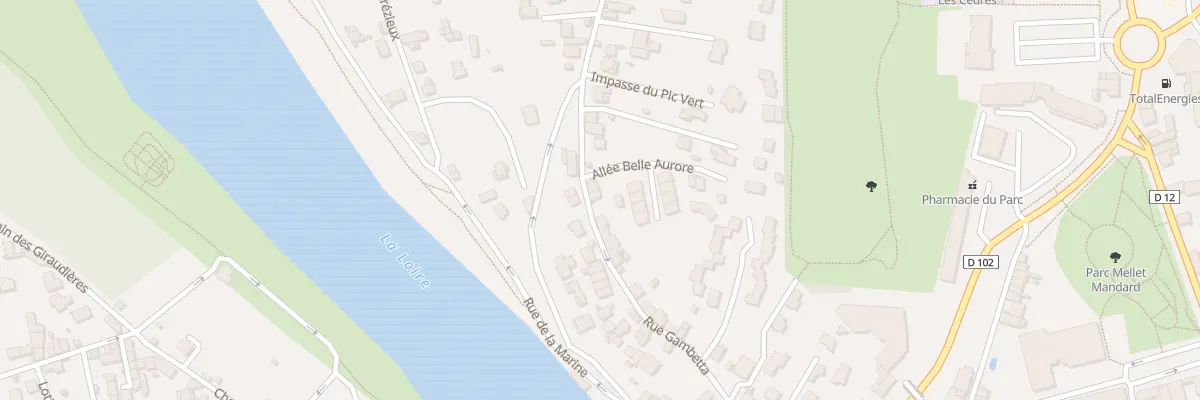 Plan du 36 Rue Gambetta à Saint-Just-Saint-Rambert