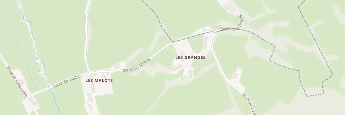 Plan du 5033 Les Granges à La Chapelle-sous-Uchon