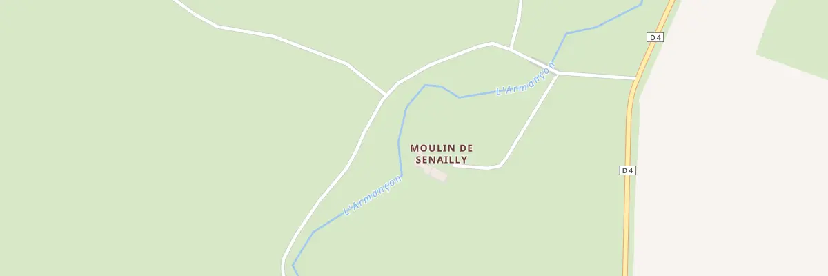 Plan du 2 Chemin du Pont St Jacques à Senailly