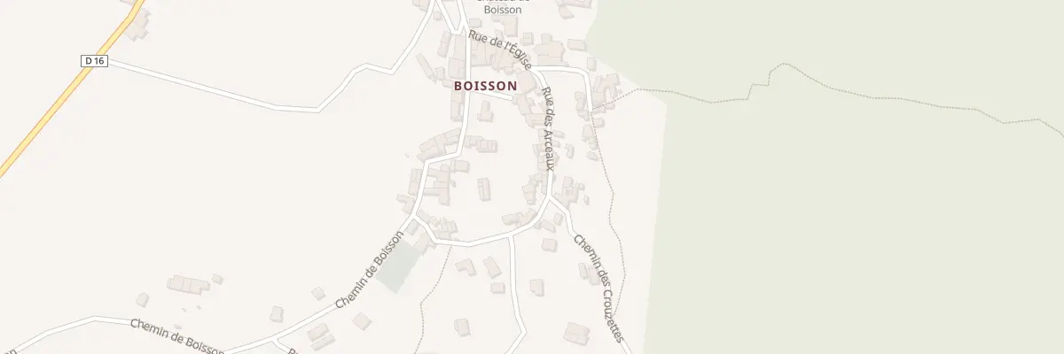 Plan du 9000 Hameau de Boisson à Allègre-les-Fumades