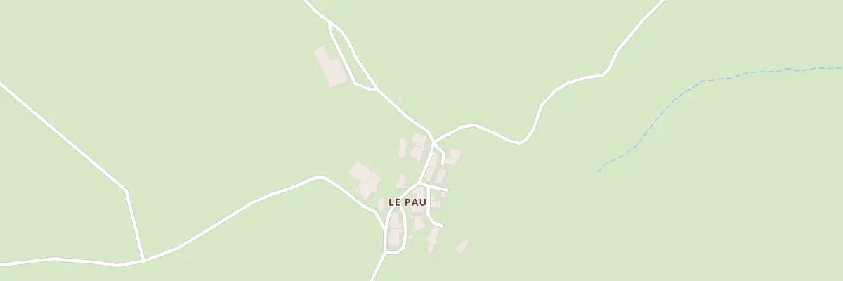 Plan du 5119 Le Pau aux Vastres