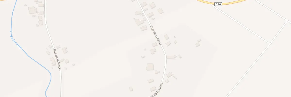 Plan du 8 Rue de la Noue à Lhuître